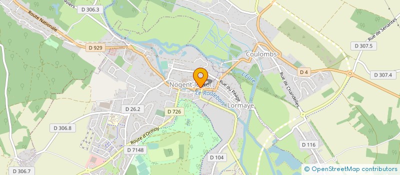 localisation de l'entreprise MONSIEUR DENIS BICHERON à CROISILLES