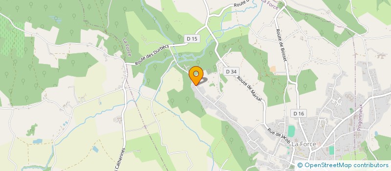 localisation de l'entreprise MONSIEUR DENIS BLANC  LUNAS