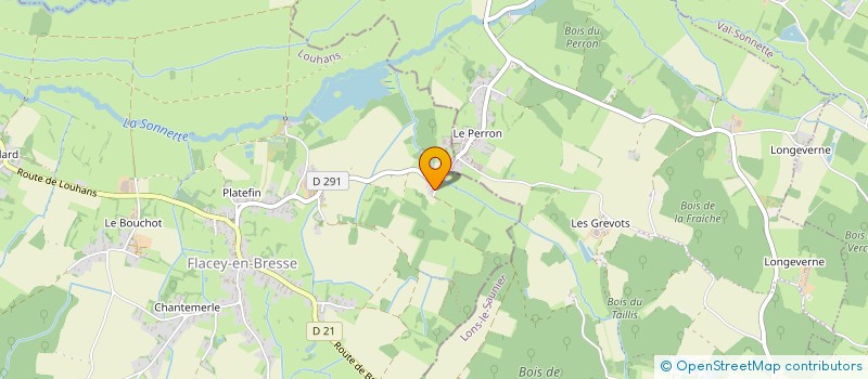 localisation de l'entreprise MONSIEUR DENIS BLANCHET  SAVIGNY-EN-REVERMONT