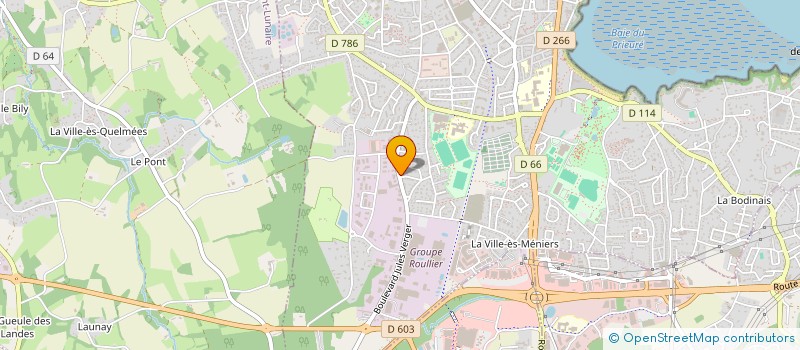 localisation de l'entreprise MONSIEUR DENIS BLIN  DINARD