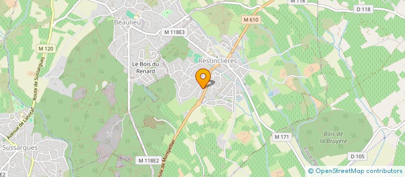 localisation de l'entreprise MONSIEUR DENIS BOCCOZ  RESTINCLIERES