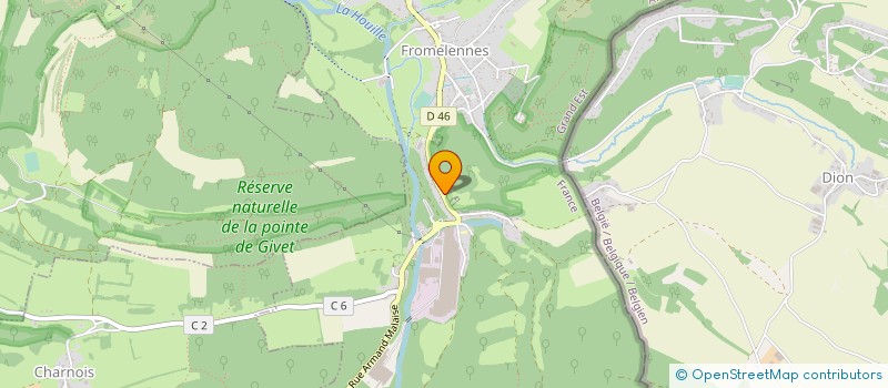 localisation de l'entreprise MONSIEUR DENIS BODART  FROMELENNES