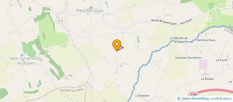 localisation de l'entreprise MONSIEUR DENIS BOISGONTIER  SAINT-AMAND-VILLAGES