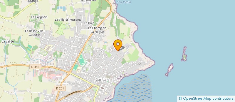 localisation de l'entreprise MONSIEUR DENIS BOISSIN  CANCALE