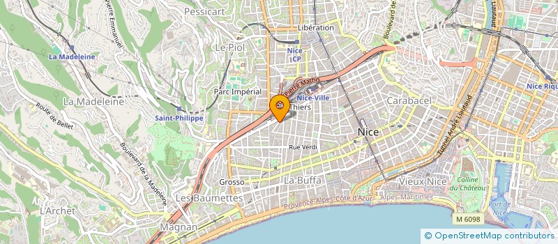 localisation de l'entreprise MONSIEUR DENIS BONACORSI à NICE