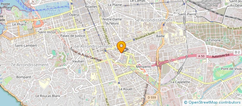localisation de l'entreprise MONSIEUR DENIS BORDONADO à MARSEILLE