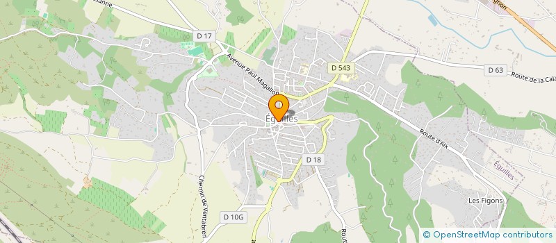 localisation de l'entreprise MONSIEUR DENIS BOTTAGISI à EGUILLES