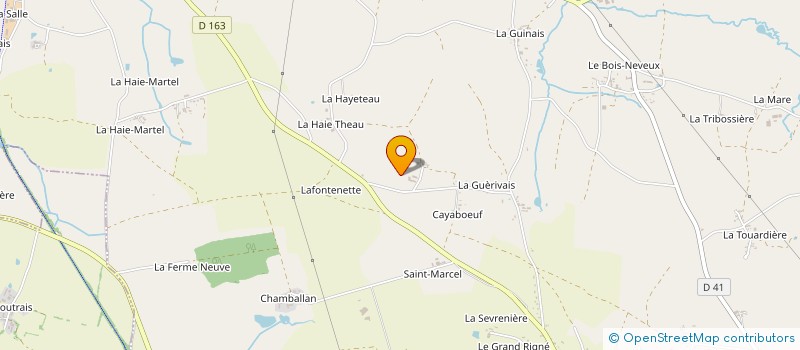 localisation de l'entreprise MONSIEUR DENIS BOUCHERIE  RUFFIGNE