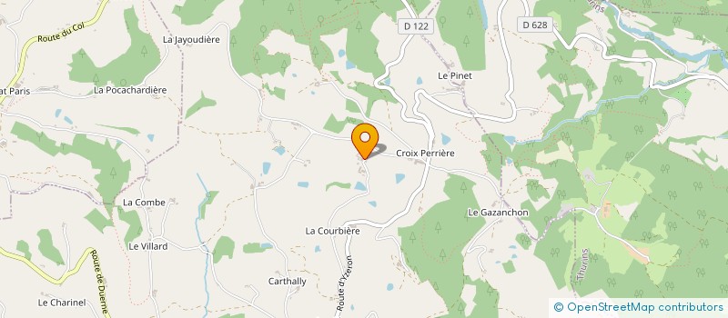 localisation de l'entreprise MONSIEUR DENIS BOUCHUT  SAINT MARTIN EN HAUT