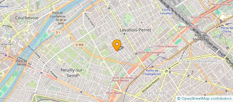 localisation de l'entreprise MONSIEUR DENIS BOUCLON  LEVALLOIS-PERRET