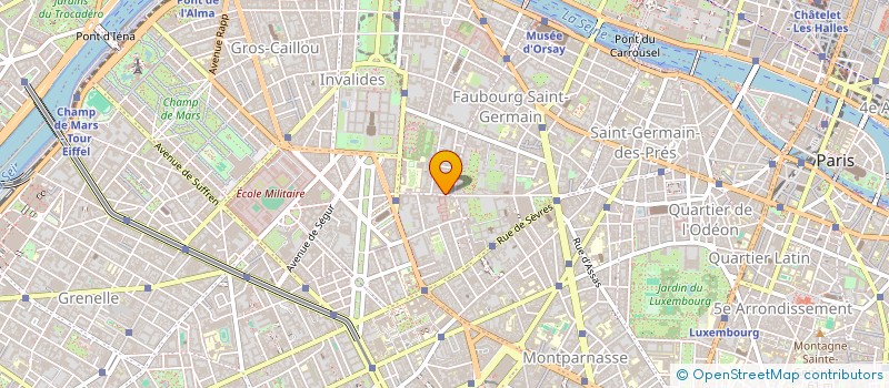 localisation de l'entreprise MONSIEUR DENIS BOUDART  PARIS