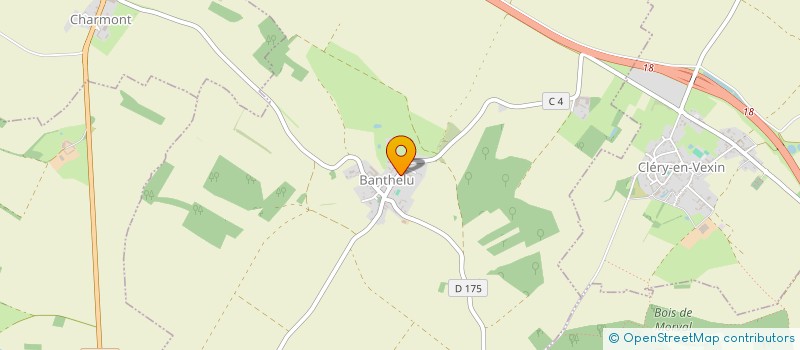 localisation de l'entreprise MONSIEUR DENIS BOUILLETTE  BANTHELU