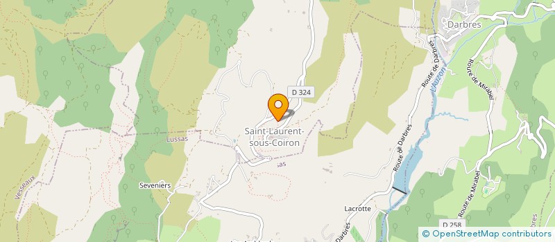 localisation de l'entreprise MONSIEUR DENIS BOULE  SAINT-GERMAIN