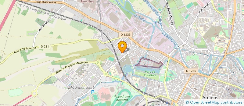localisation de l'entreprise MONSIEUR DENIS BOURGEOIS à AMIENS