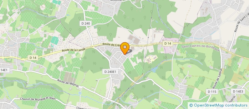 localisation de l'entreprise MONSIEUR DENIS BOURGOIN  CAMBLANES-ET-MEYNAC