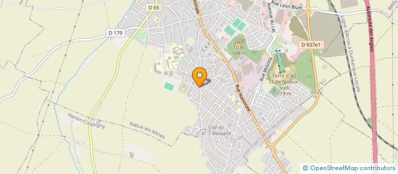 localisation de l'entreprise MONSIEUR DENIS BOURIEZ  NUX-LES-MINES