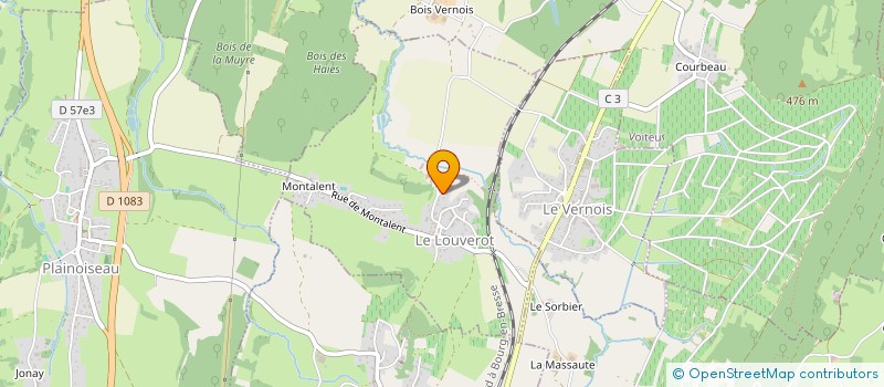 localisation de l'entreprise MONSIEUR DENIS BOUSQUET  LE LOUVEROT