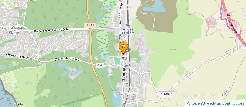 localisation de l'entreprise MONSIEUR DENIS BOUTOILLE  CAMIERS