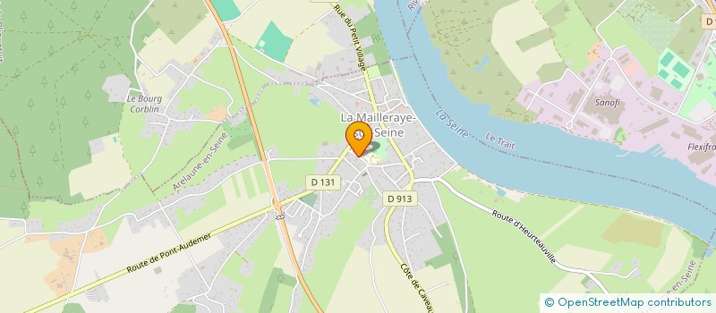 localisation de l'entreprise MONSIEUR DENIS BRAQUEHAIS  ARELAUNE-EN-SEINE