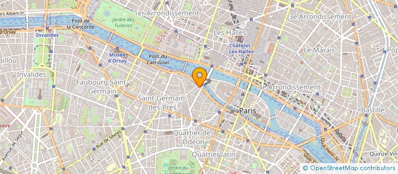 localisation de l'entreprise MONSIEUR DENIS BRASILIER  PARIS