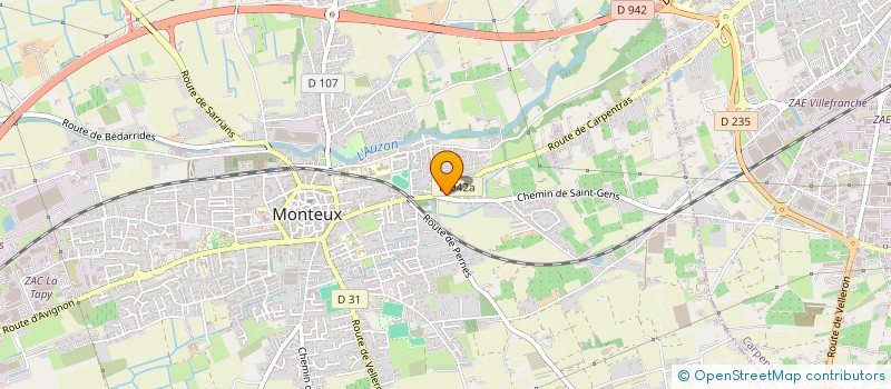 localisation de l'entreprise MONSIEUR DENIS BRECHET  MONTEUX