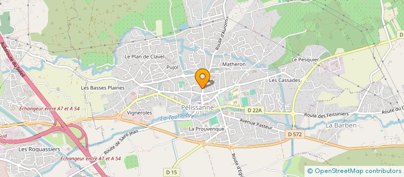 localisation de l'entreprise MONSIEUR DENIS BROCARD à PELISSANNE