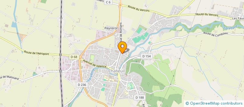 localisation de l'entreprise MONSIEUR DENIS BROSILLE à CHABEUIL