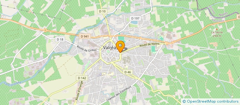 localisation de l'entreprise MONSIEUR DENIS BRUN à VALREAS