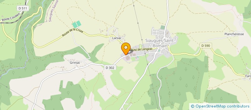localisation de l'entreprise MONSIEUR DENIS BRUN à SIAUGUES SAINTE MARIE