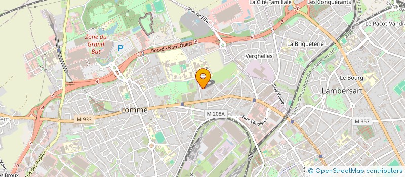 localisation de l'entreprise MONSIEUR DENIS BRUNEEL à LILLE