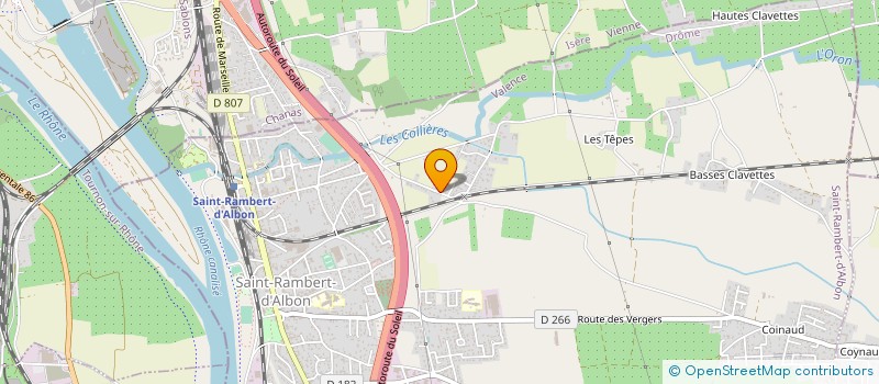 localisation de l'entreprise MONSIEUR DENIS BUGNAZET  SAINT-ANDRE-EN-VIVARAIS