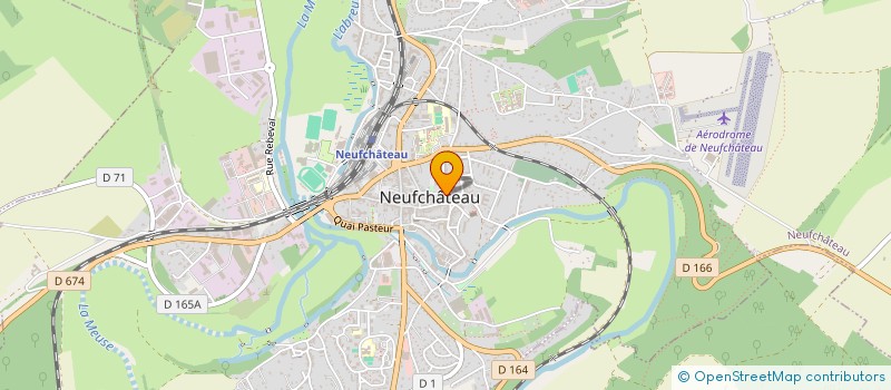 localisation de l'entreprise MONSIEUR DENIS BUREL  NEUFCHATEAU