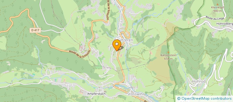 localisation de l'entreprise MONSIEUR DENIS BURGER  SOULTZEREN