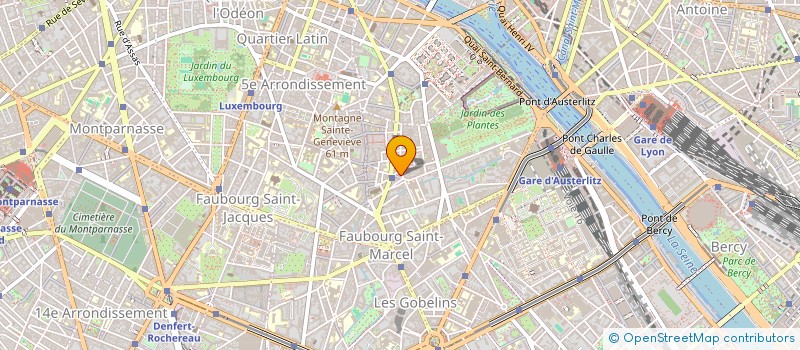 localisation de l'entreprise MONSIEUR DENIS BURLAUD  PARIS