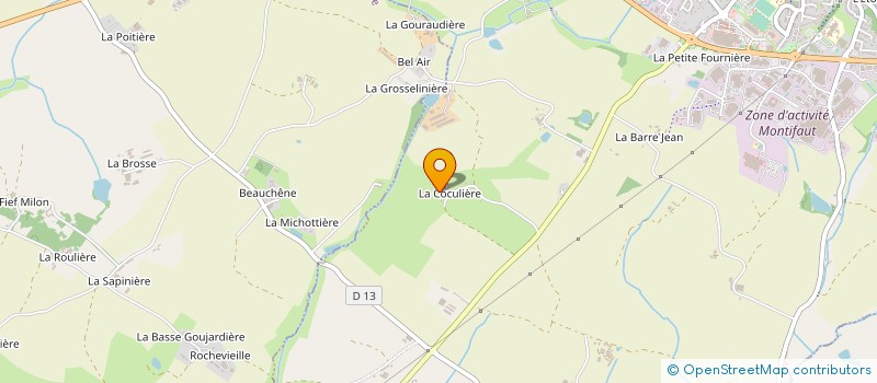 localisation de l'entreprise MONSIEUR DENIS CAILLAUD à POUZAUGES
