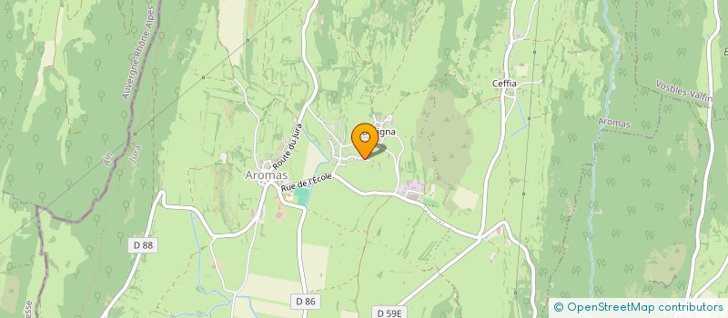 localisation de l'entreprise MONSIEUR DENIS CALLEWAERT  AROMAS