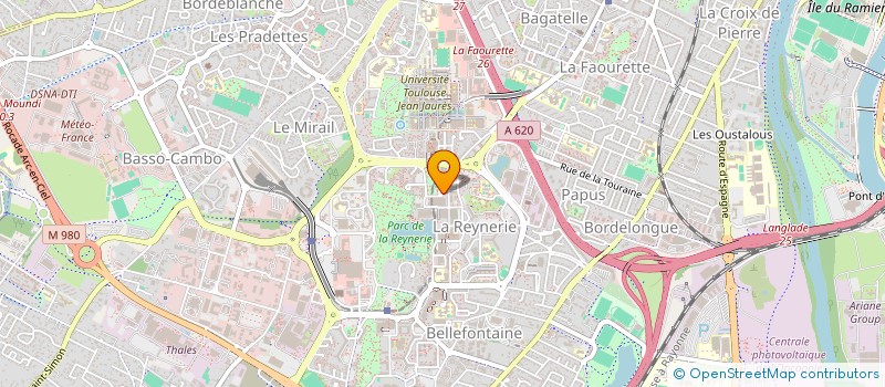 localisation de l'entreprise MONSIEUR DENIS CALVI  TOULOUSE