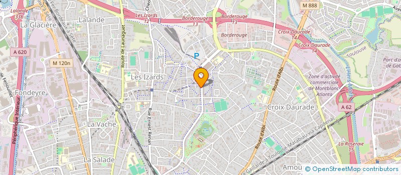 localisation de l'entreprise MONSIEUR DENIS CAMILO  TOULOUSE