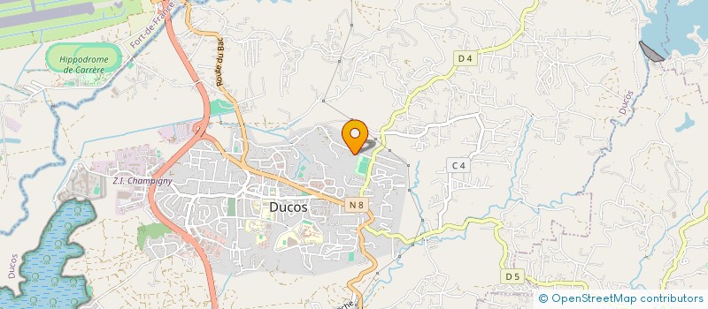 localisation de l'entreprise MONSIEUR DENIS CAPOUL  DUCOS