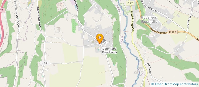 localisation de l'entreprise MONSIEUR DENIS CARABY  ABLON