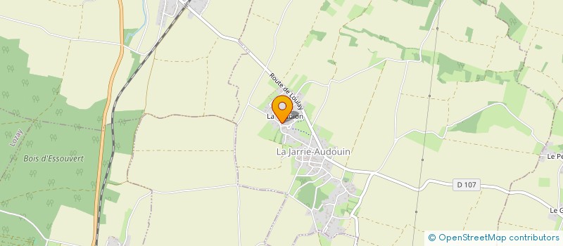 localisation de l'entreprise MONSIEUR DENIS CARO  LA JARRIE-AUDOUIN