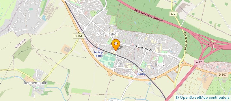 localisation de l'entreprise MONSIEUR DENIS CARRE à NOISY-LE-ROI