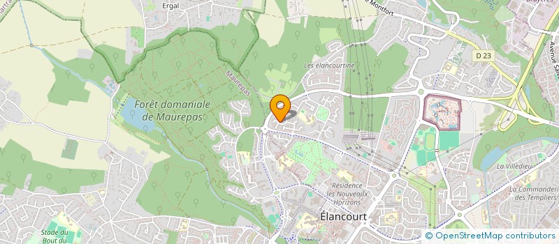 localisation de l'entreprise MONSIEUR DENIS CARTE  ELANCOURT