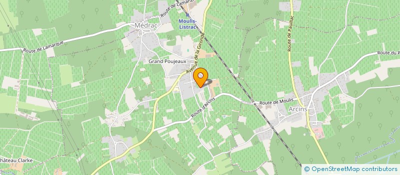 localisation de l'entreprise MONSIEUR DENIS CASENAVE  MOULIS-EN-MEDOC