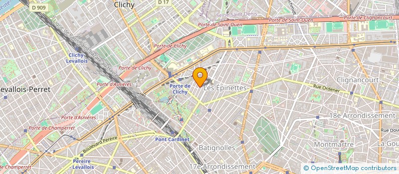 localisation de l'entreprise MONSIEUR DENIS CASTRO à PARIS