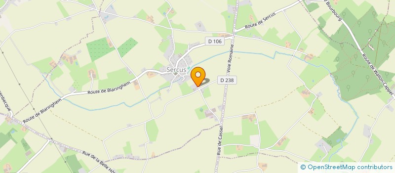 localisation de l'entreprise MONSIEUR DENIS CAYET  SERCUS