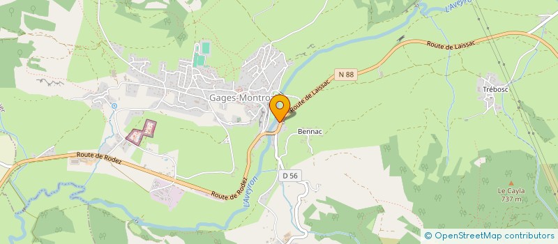 localisation de l'entreprise MONSIEUR DENIS CAYZAC  AGEN-D AVEYRON