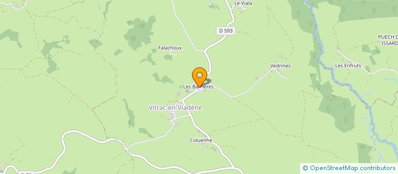 localisation de l'entreprise MONSIEUR DENIS CAZES  ARGENCES EN AUBRAC