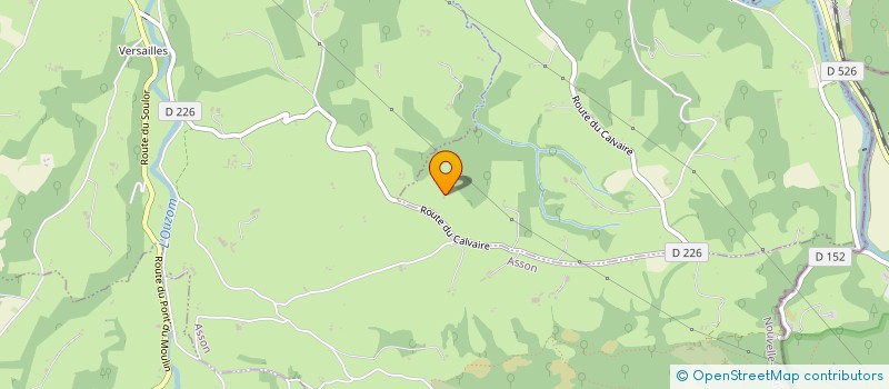 localisation de l'entreprise MONSIEUR DENIS CAZUS  LESTELLE-BETHARRAM