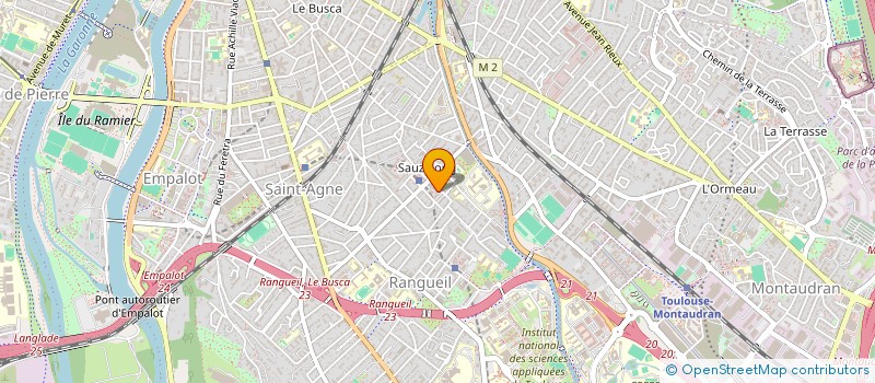 localisation de l'entreprise MONSIEUR DENIS CERAN  TOULOUSE